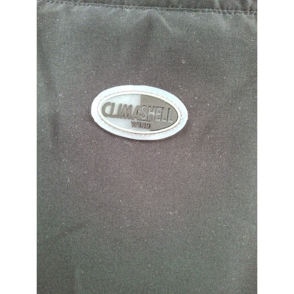 Vintage Adidas ClimaShell Wind Quarter Zip Windbreaker Vest Mens Medium Black - Picture 4 of 10